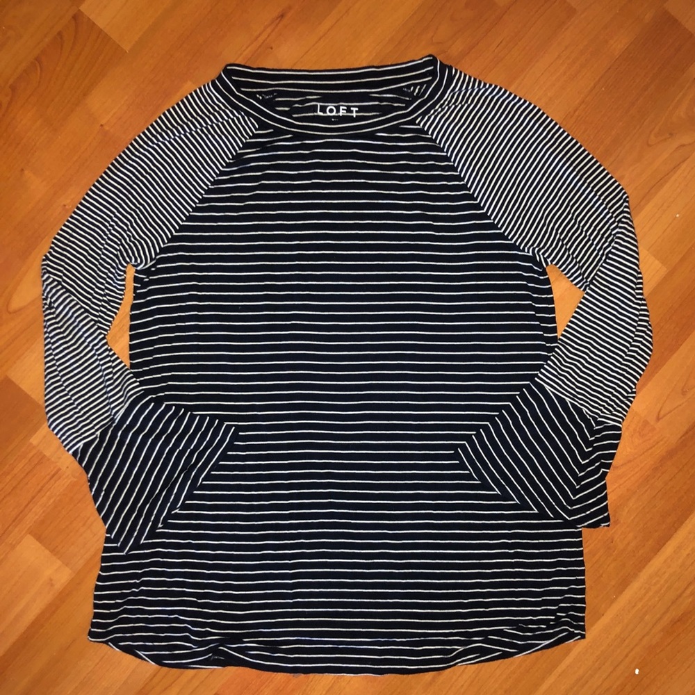 LOFT LONG SLEEVE JERSEY TEE